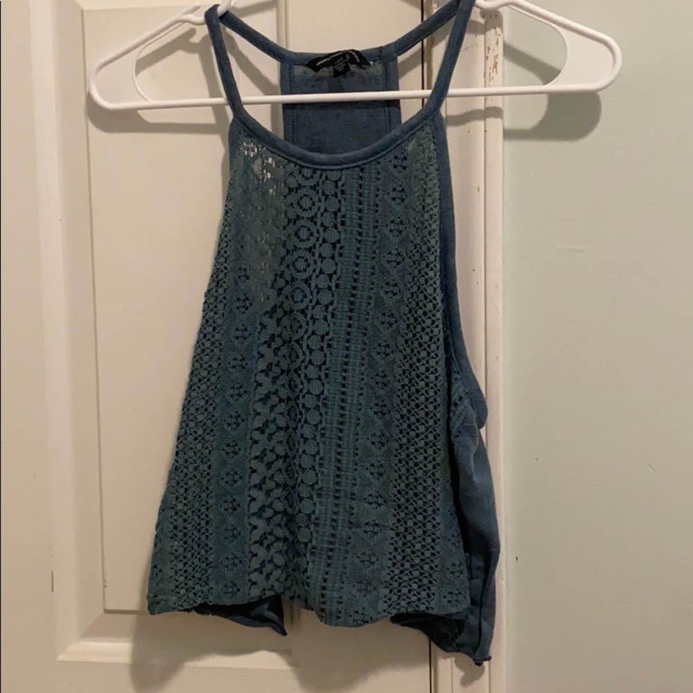 American Eagle Lace Halter Top